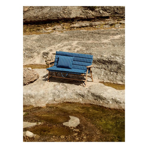 Hay - Outdoor Market Kissen, Jasper Morrison | Blau