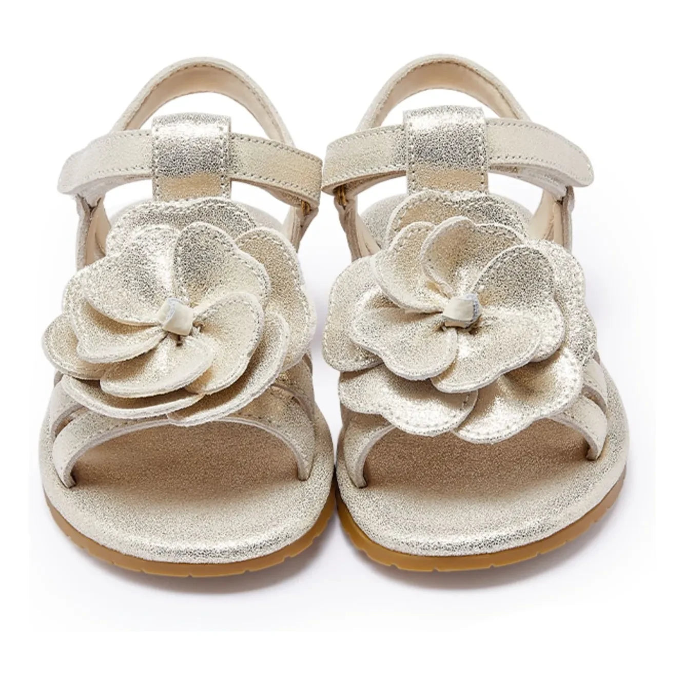 Donsje - Iles Fields Flower Sandals | Silver