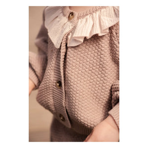 Donsje - Veertje Cardigan | Brown