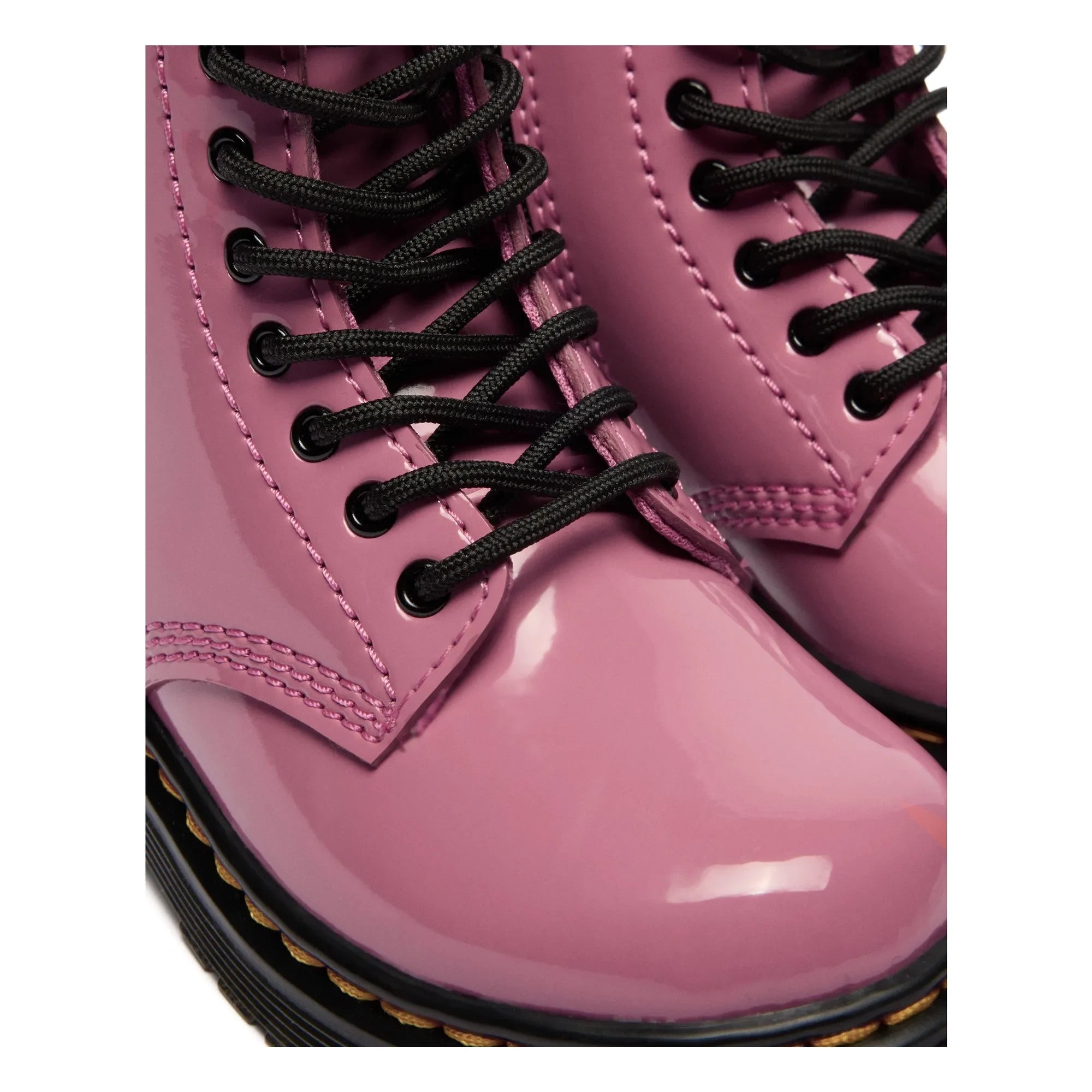 Dr Martens - 1460 J Patent Bağcıklı Bot | Pembe