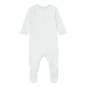 Bonton - Jersey Star Patikli Pijama - No Sleep Club Koleksiyonu | Mavi