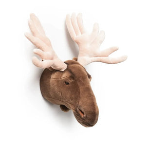 Wild & Soft – Elan-Tierkopf | Braun