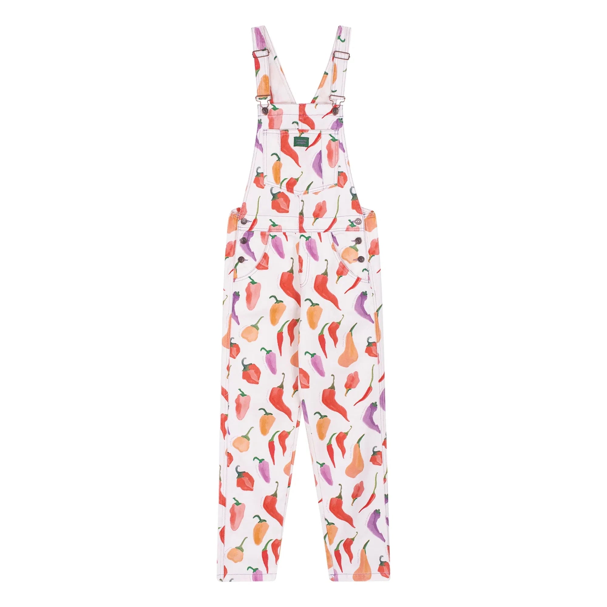 Favorite People - Peperone Peppers Jumpsuit - Women's Collection | White