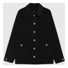 Anine Bing - Luca Wolljacke | Schwarz