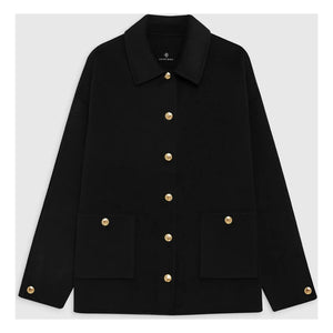 Anine Bing - Luca Wolljacke | Schwarz