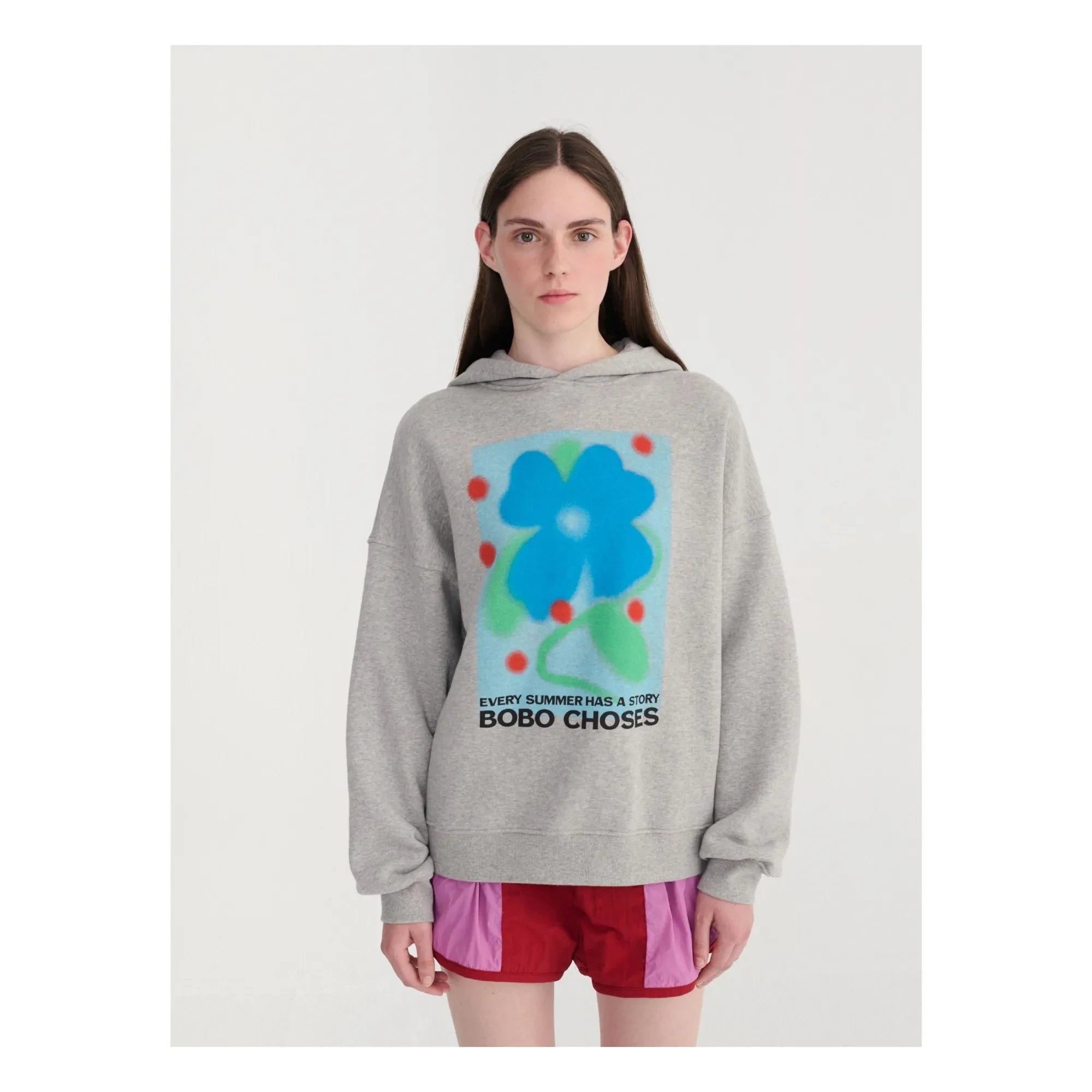 Bobo Choses - Kurze Farbblock-Shorts | Rot