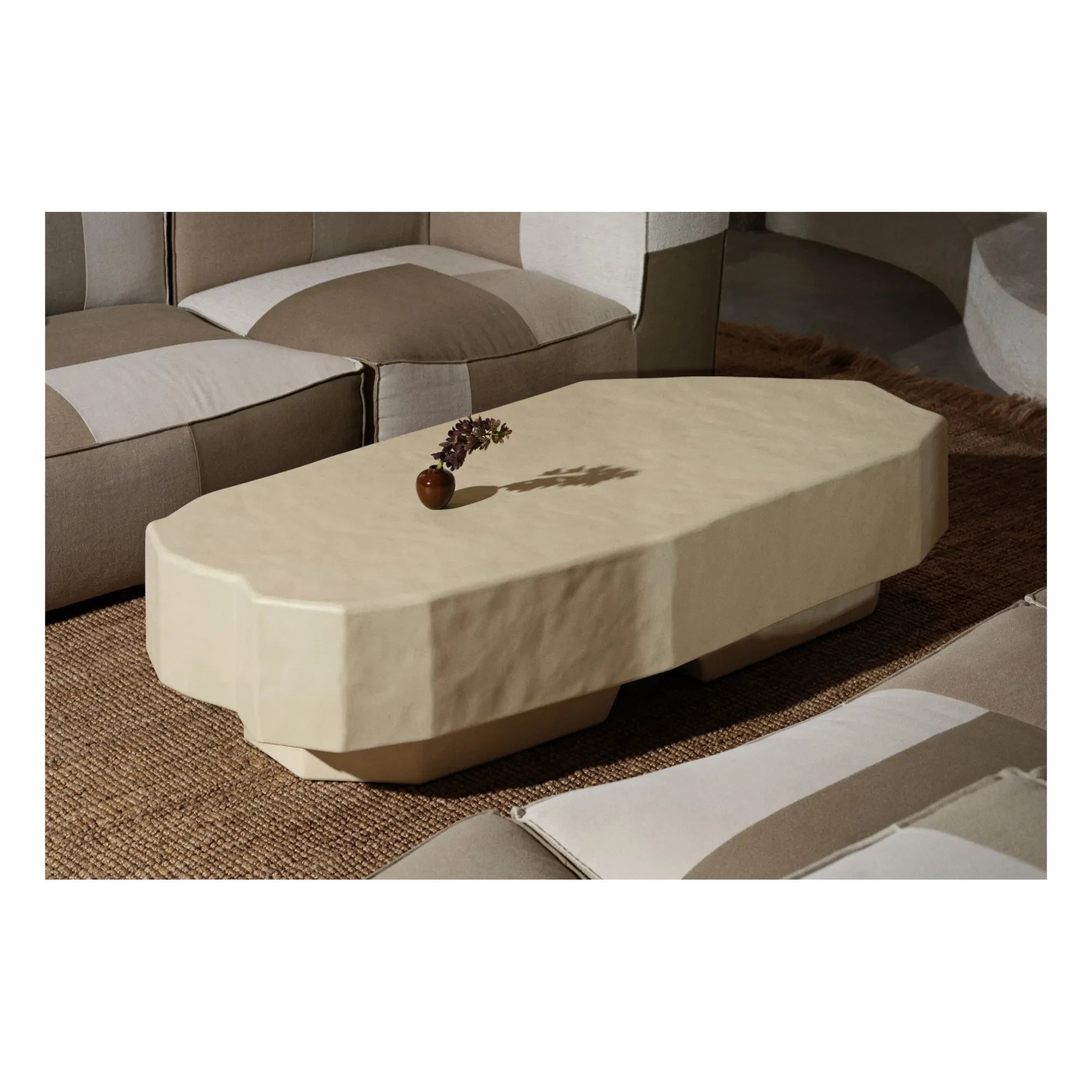 Ferm Living - Staffa Orta Sehpa | Krem