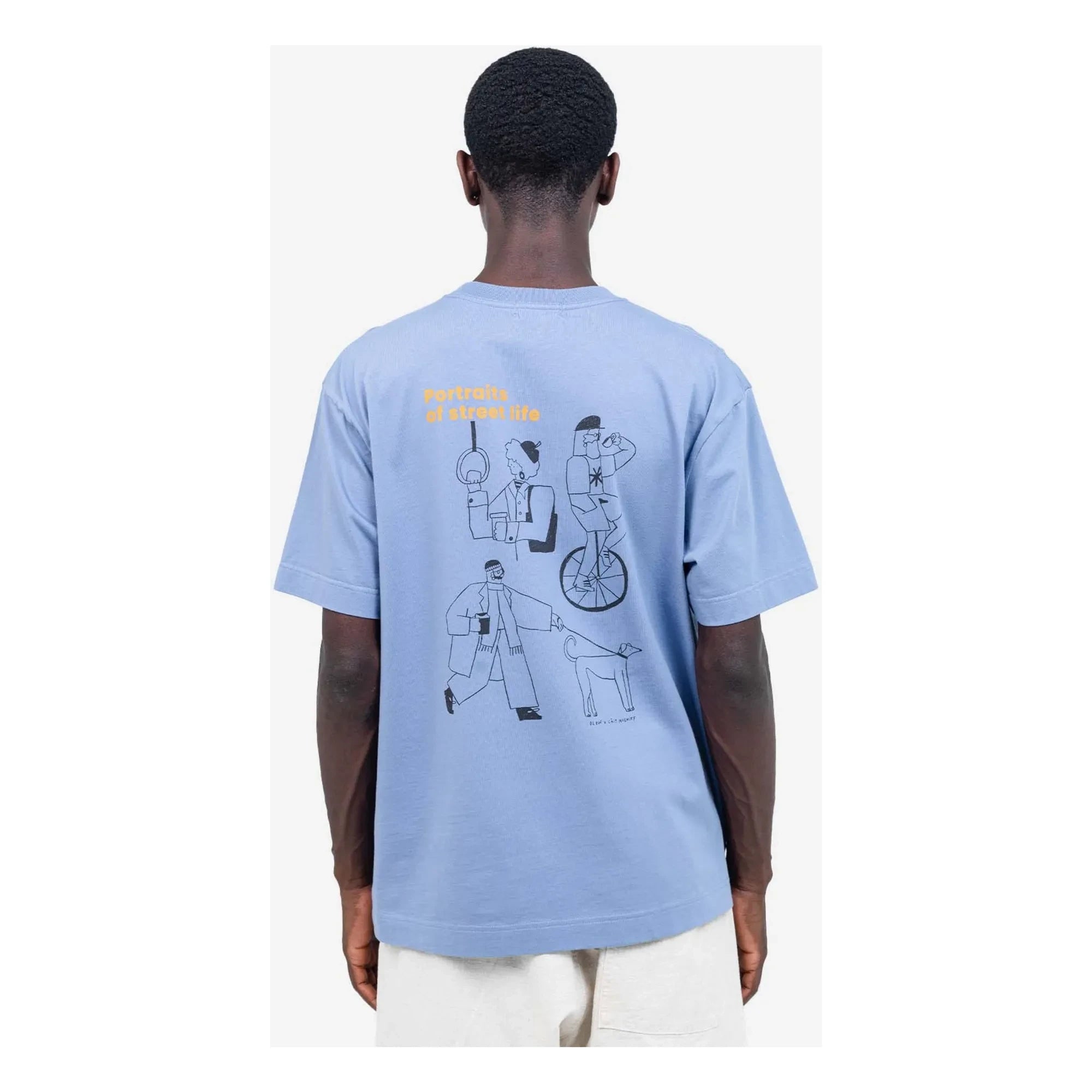 Olow - People T-Shirt | Azurblau