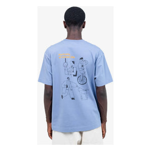 Olow - People T-Shirt | Azurblau
