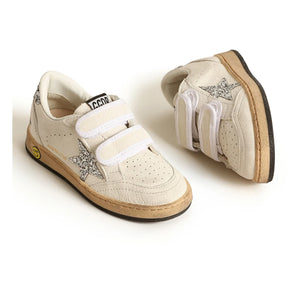 Golden Goose - Ballstar Simli Cırt Cırtlı Sneakers | Gümüş