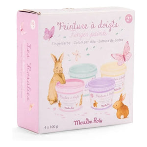 Moulin Roty - Pastel parmak boyaları Les Rosalies