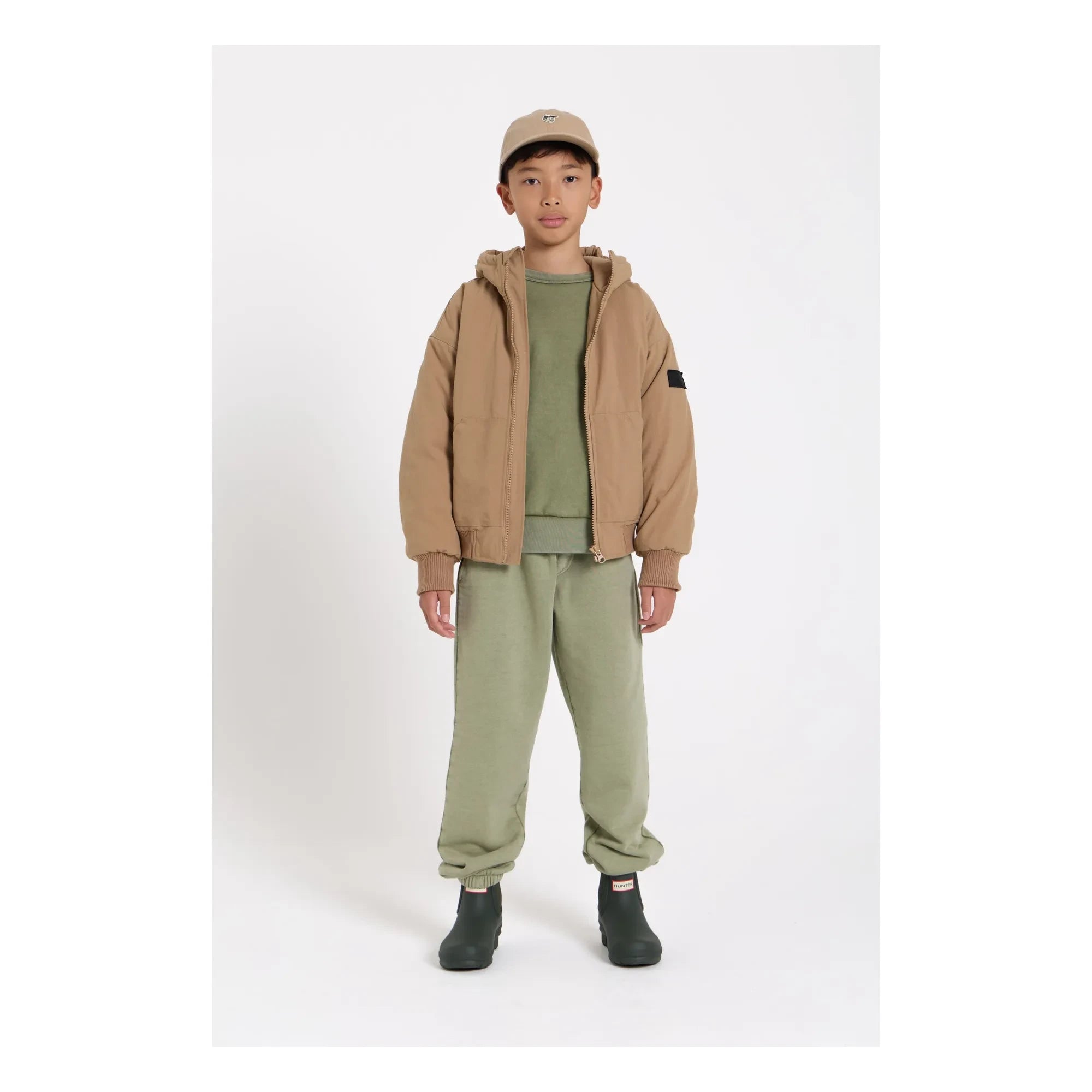 Finger in the nose - Chelsea Hooded Jacket | Camel
