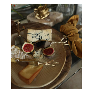 Doing Goods - Cheese Bıçakları - 3’lü Set | Altın kahverengi