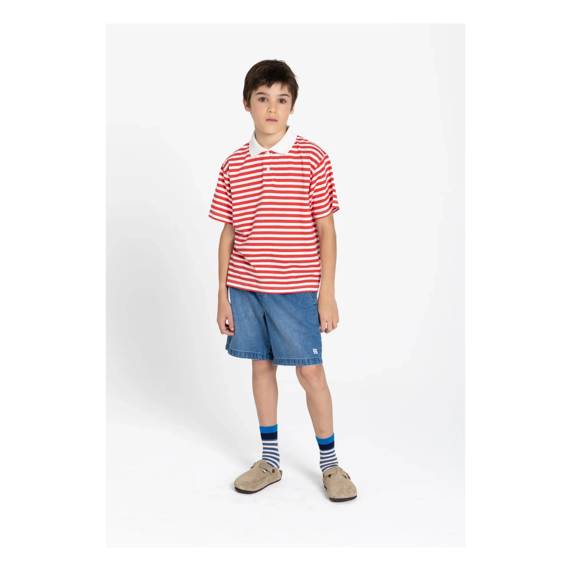 Smallable Kid - Malo Çizgili Çorap | Mavi