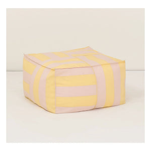 Nobodinoz - Outdoor Ottoman pouf Otto | Yellow