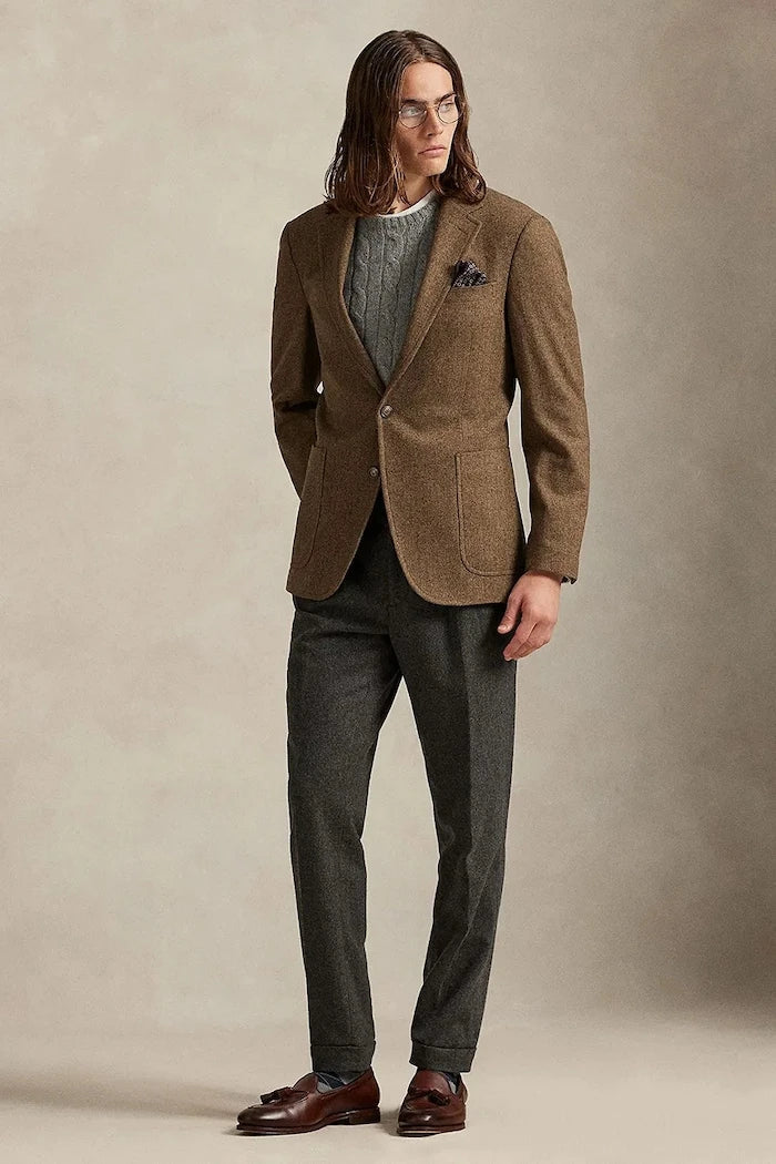 Polo Ralph Lauren erkek yünlü tek düğmeli ceket