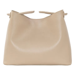 Handing - Vosges Grainé leather bag | Powder brown