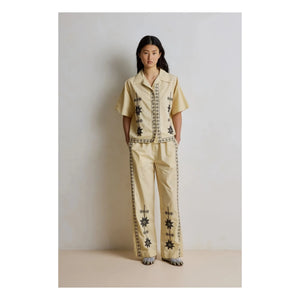 Hod – Poppy Baumwollhose | Champagner