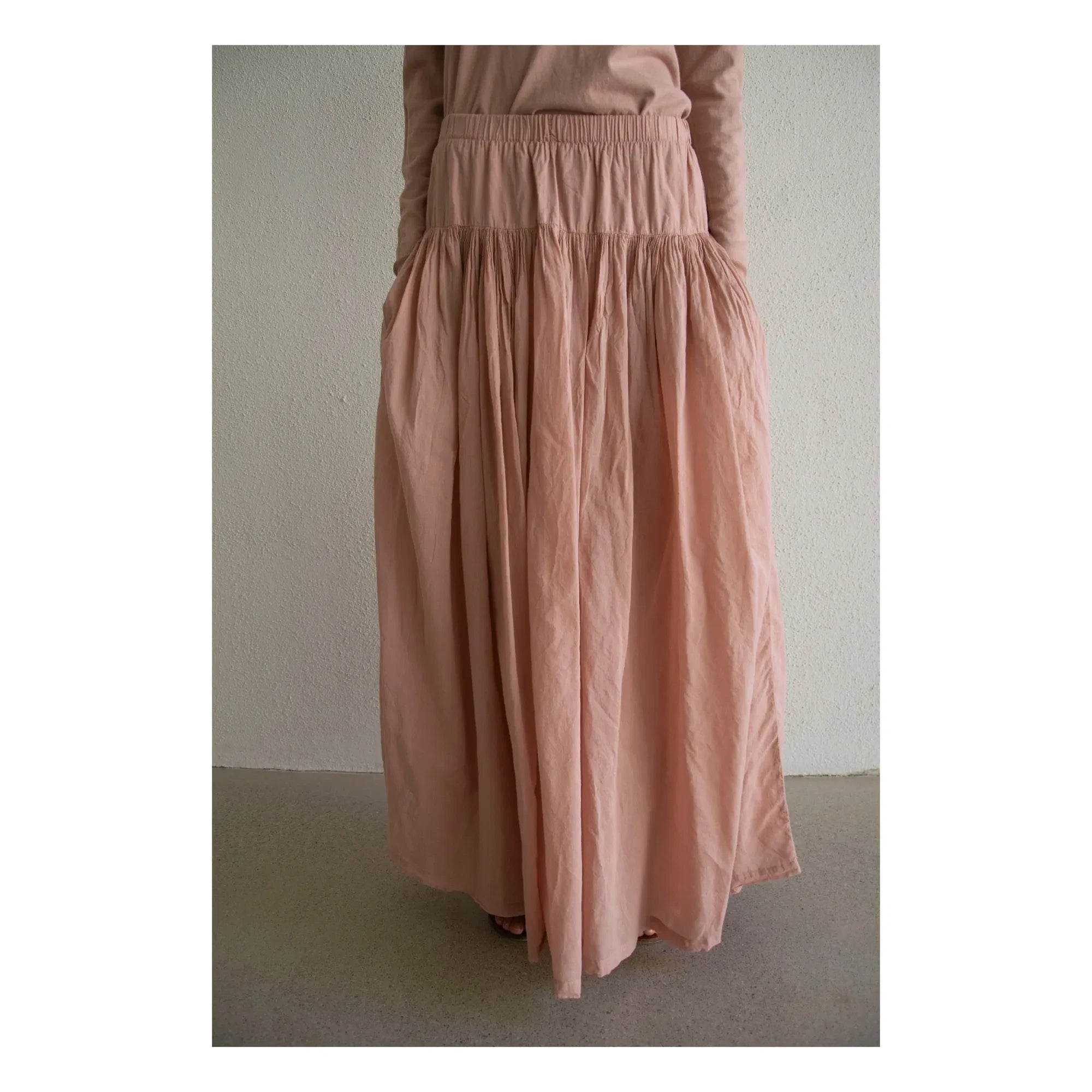 THEAVANT - Vintage Rock aus Baumwoll-Voile | Beige