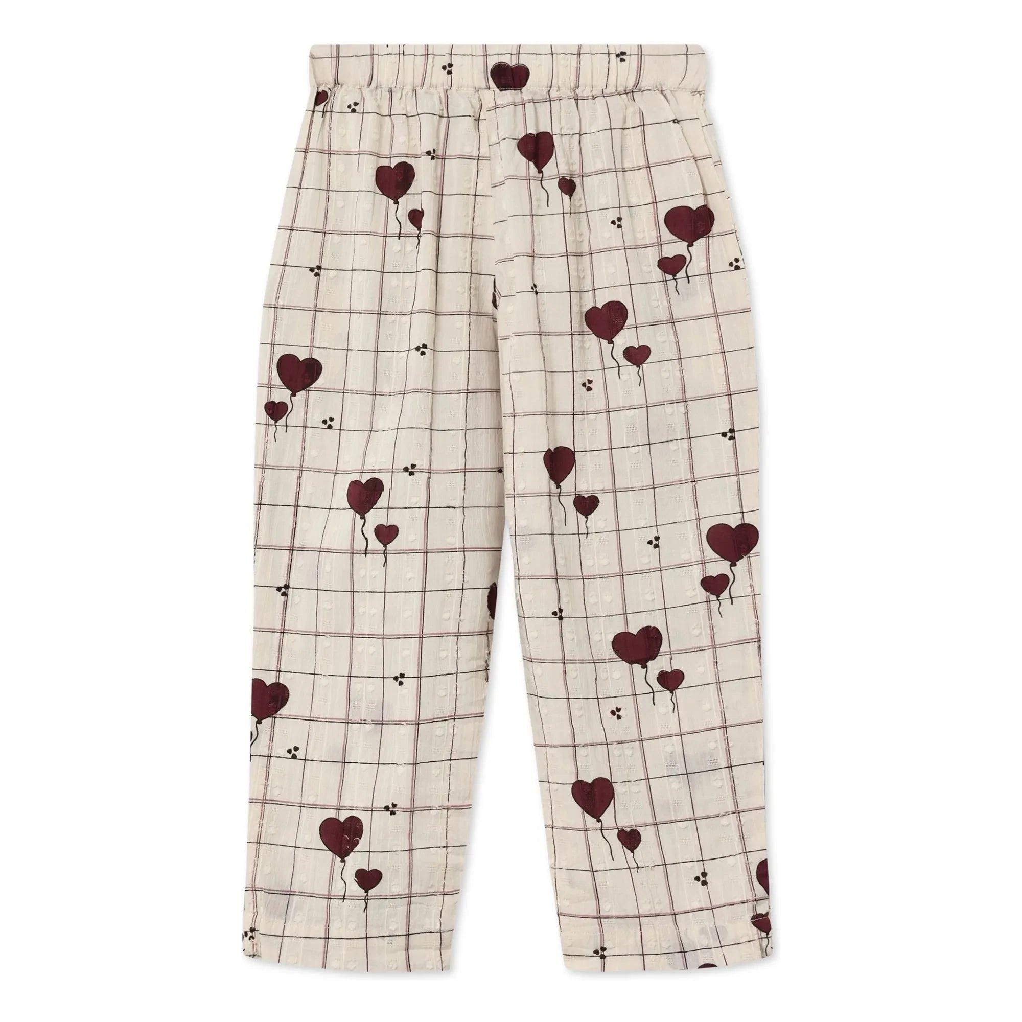 Fliink - I love Checked Pants | Ecru