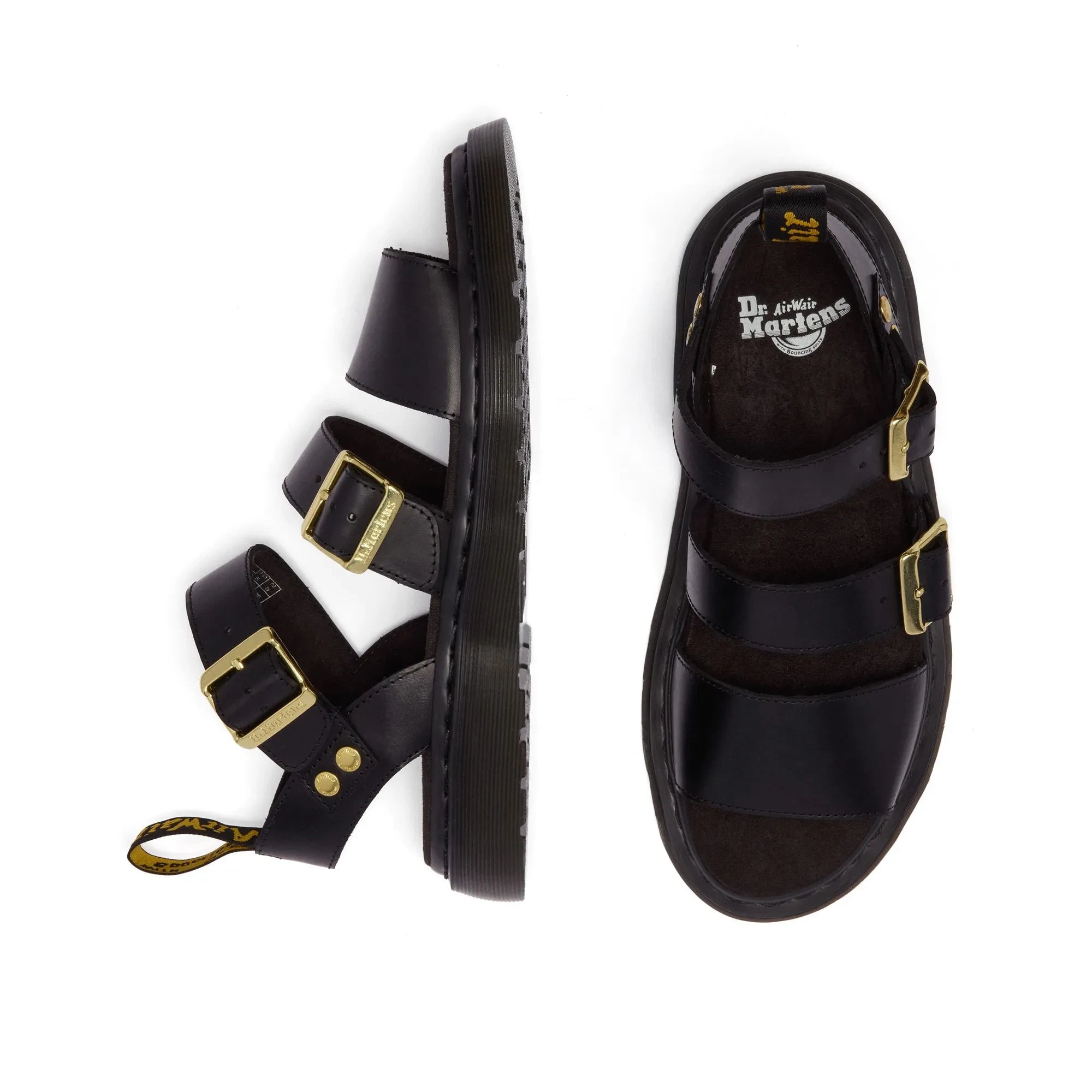 Dr. Martens – Gryphon Sandalen | Schwarz