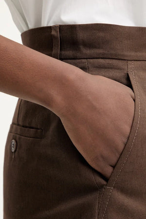 Weekend Max Mara ECUBA Keten Şort