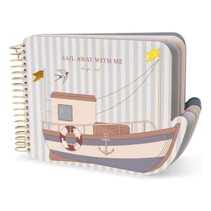 Konges Sløjd - Rock my boat magic coloring book | Blau