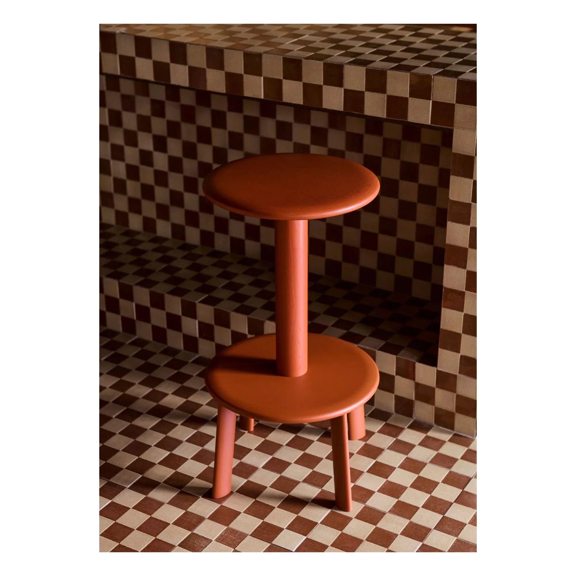 & Tradition - Solid Tabure AV40 75 cm, Anderssen & Voll | Kırmızı