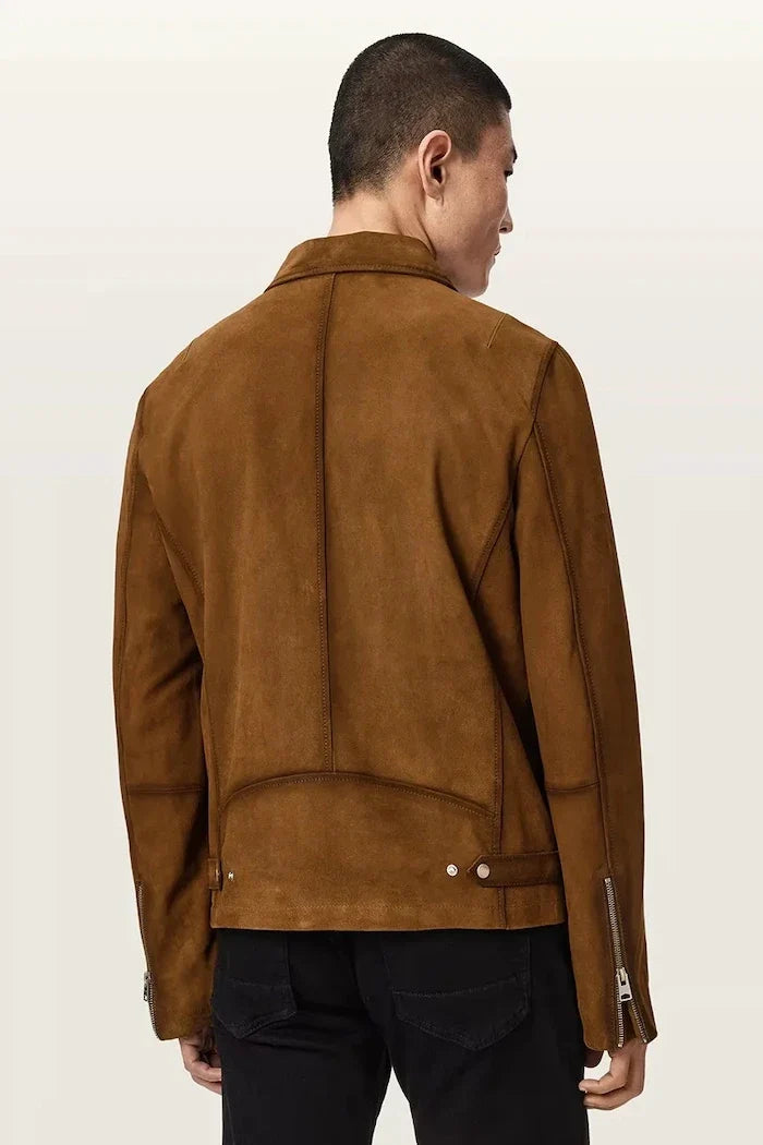 AllSaints Erkek Süet Mevsimlik Ceket ASHWOOD