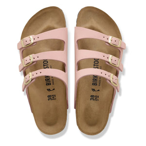 BIRKENSTOCK - Florida Fresh Nubuk deri Sandaletler | Pembe