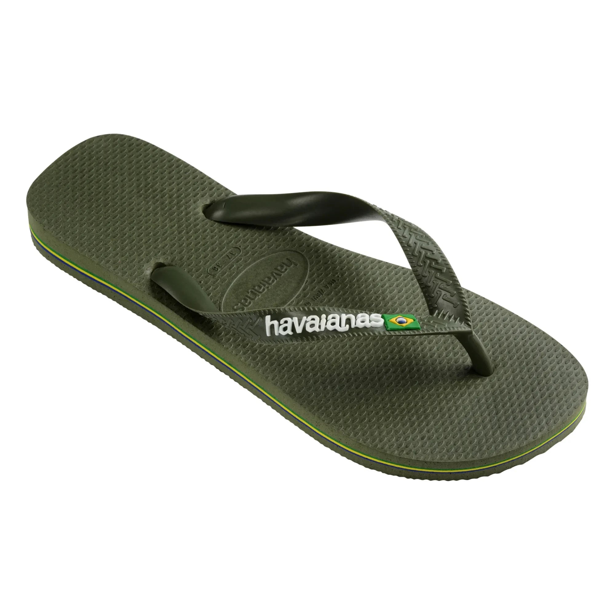 Havaianas - Brezilya Logolu Parmak Arası Terlik | Yeşil