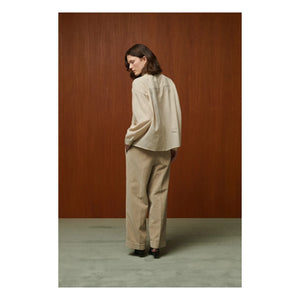 BELLEPIECE - Lee Seidenbluse | Latte