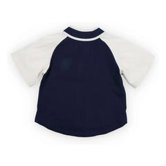 the new society - Gorse Baseball T-Shirt | Dunkelblau