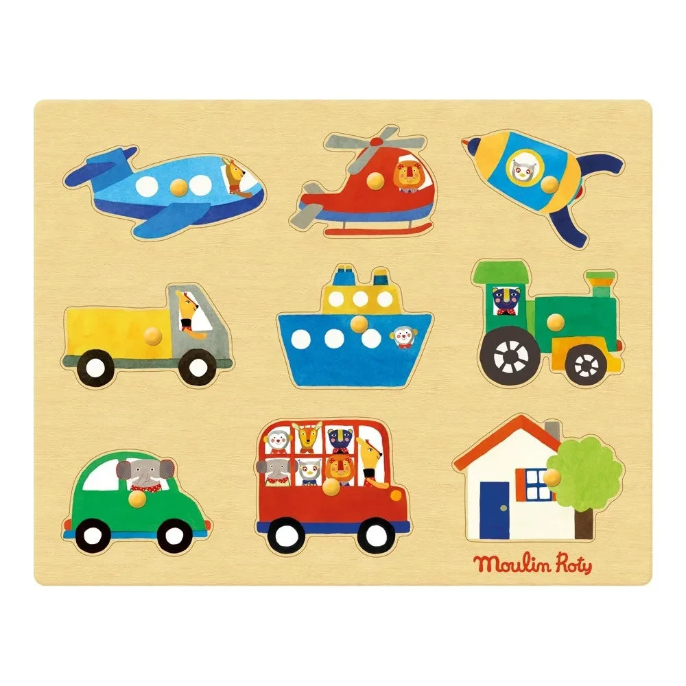 Moulin Roty - Transportpuzzle