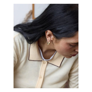 Louise Damas - La Craquelée Halka Küpeler | Gold