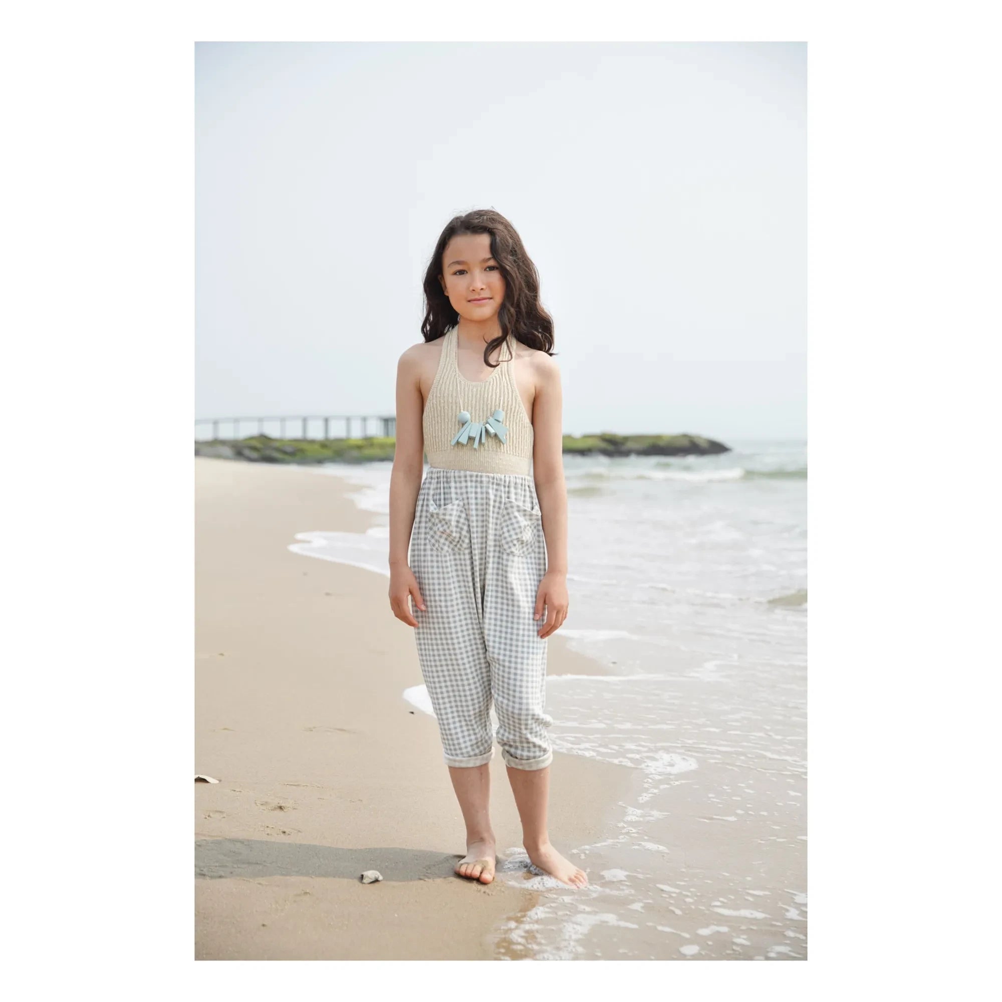 Soor Ploom - Ava Organic Cotton Ribbed Top | Beige