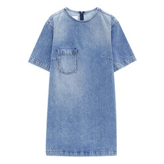 Anine Bing - Tulah Dress | Washed Blue