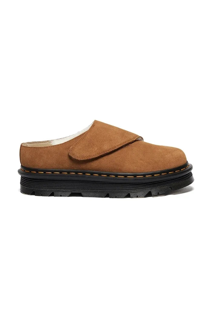 Dr. Martens ZebZag AnyWair Sıcak Astarlı Deri Mule Terlik