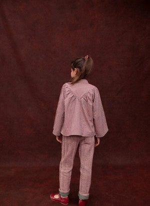 Apaches - Banya Checked Blouse | Green