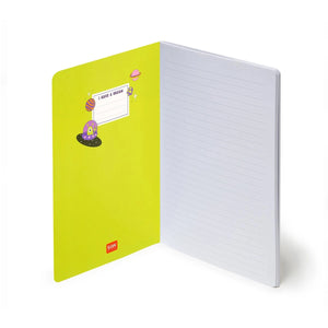Legami - B5 Lined Defter ile Illustrated Hard Kılıf - Uzay