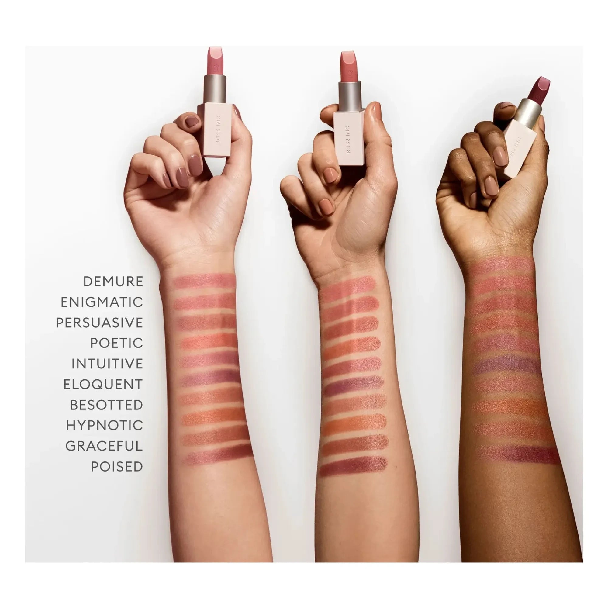 Rose Inc - Saten ruj | Intuitive