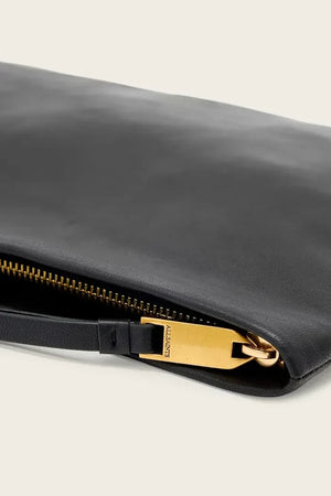 AllSaints kadın deri clutch BETTINA