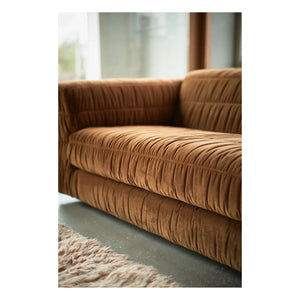 HKliving - Club 4-Person Sofa | Caramel
