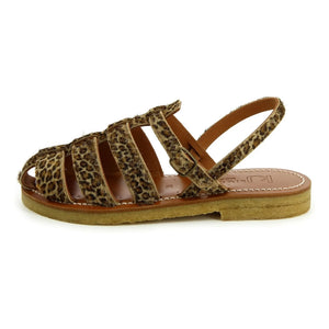 K.Jacques - Lemonia Horsy Sandalen | Leopard