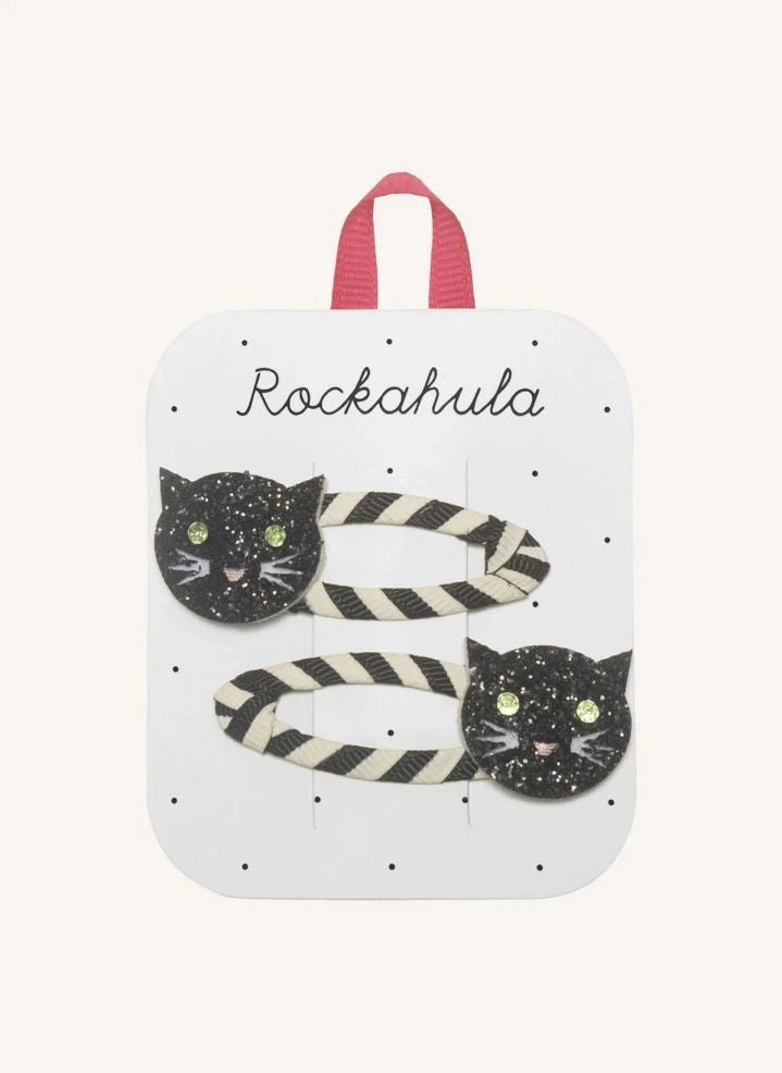 Rockahula Kids - 2 Çizgili Kedi Çubuğu Seti | Siyah