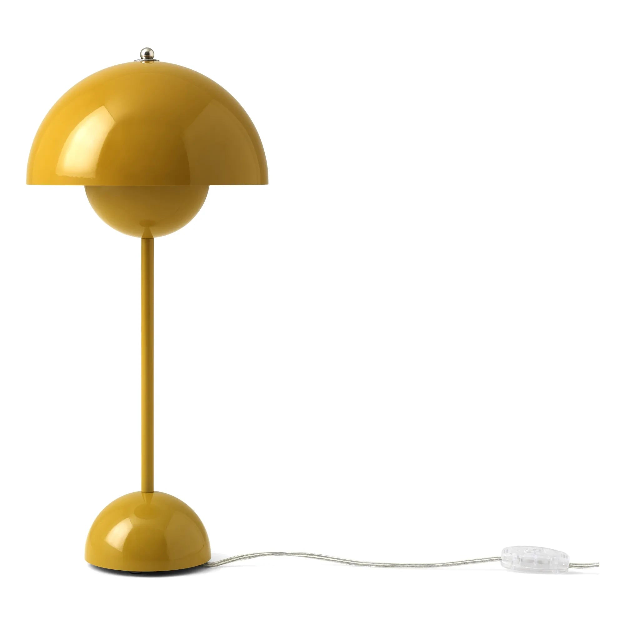 & Tradition - Flowerpot VP3 Table Lamp, Verner Panton, 1969 | Mustard