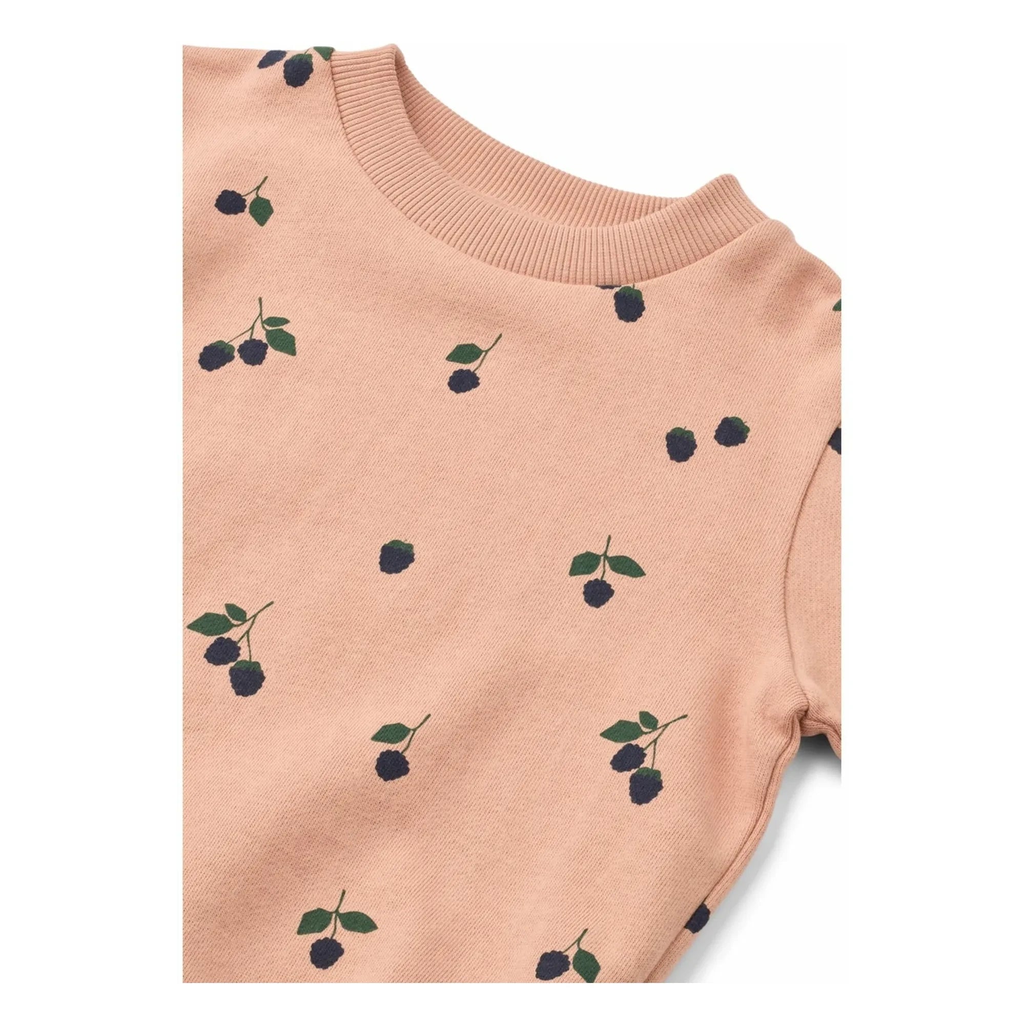 Liewood - Thora Berries Organik Pamuk Sweatshirt | Pembe