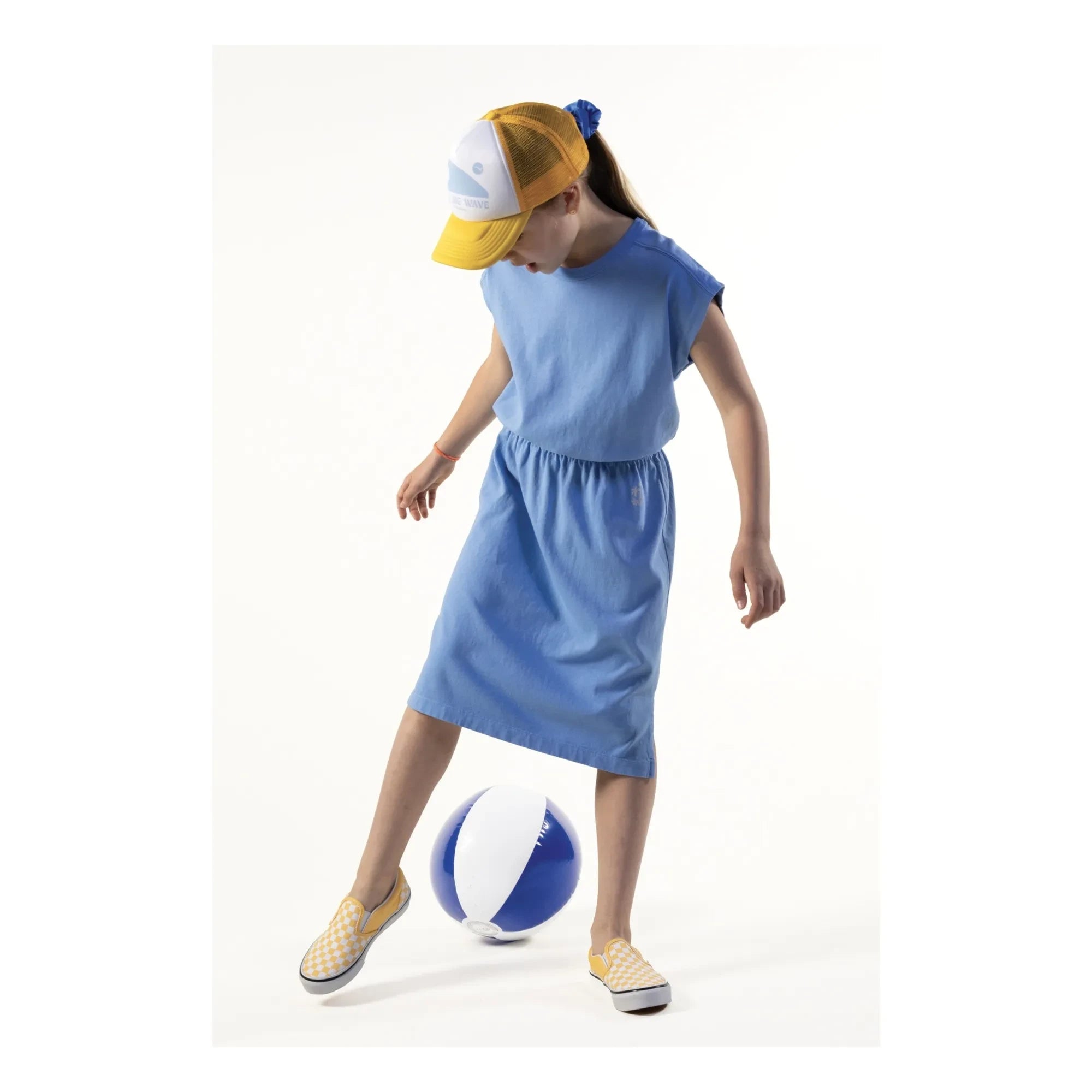 Sunchild - Somoa T-shirt Elbise | Azure Mavi