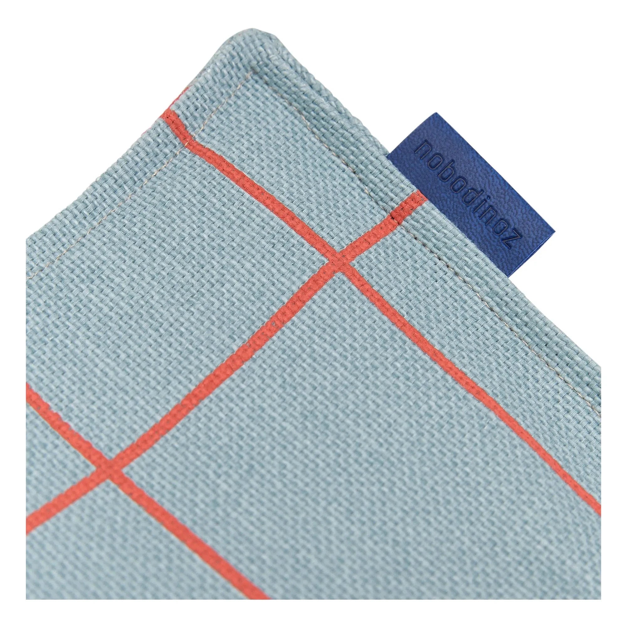 Nobodinoz - Vibes langer Pouf | Blau