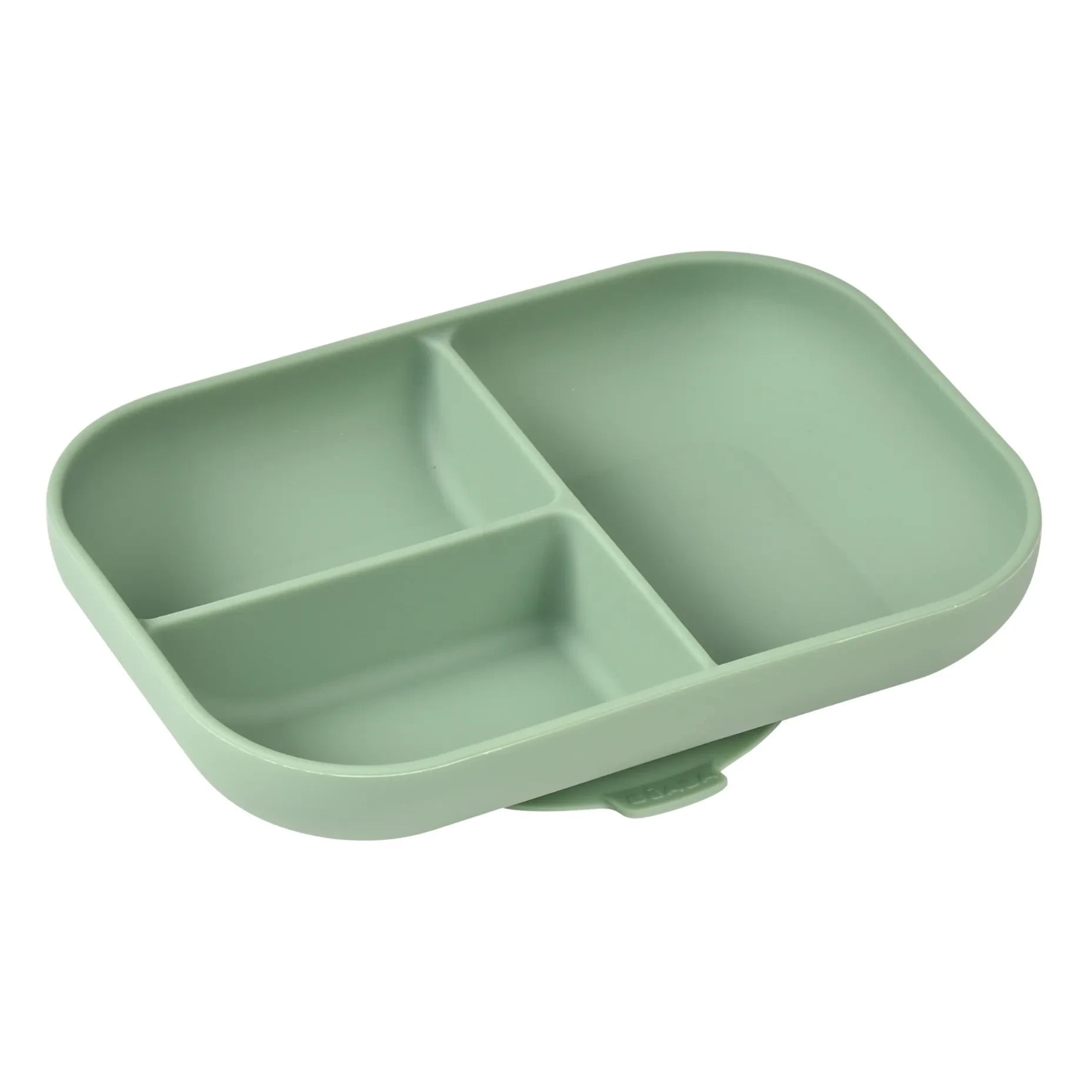Béaba - Sectioned Silicone Plate | Sage
